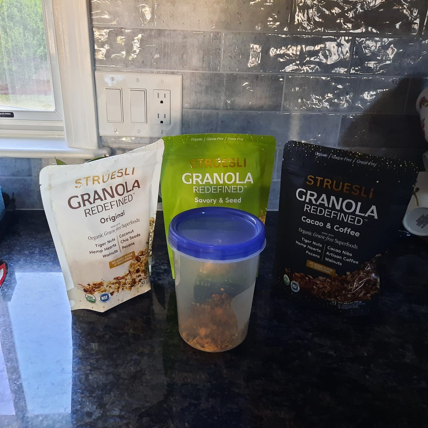 Customer photo review of Struesli Organic Granola | Variety Pack