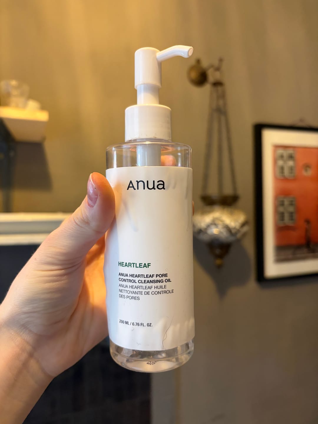 Customer photo review of Putiņas dziļai sejas mazgāšanai un attīrīšanai Anua Heartleaf Quercetinol Deep Pore Cleansing Foam