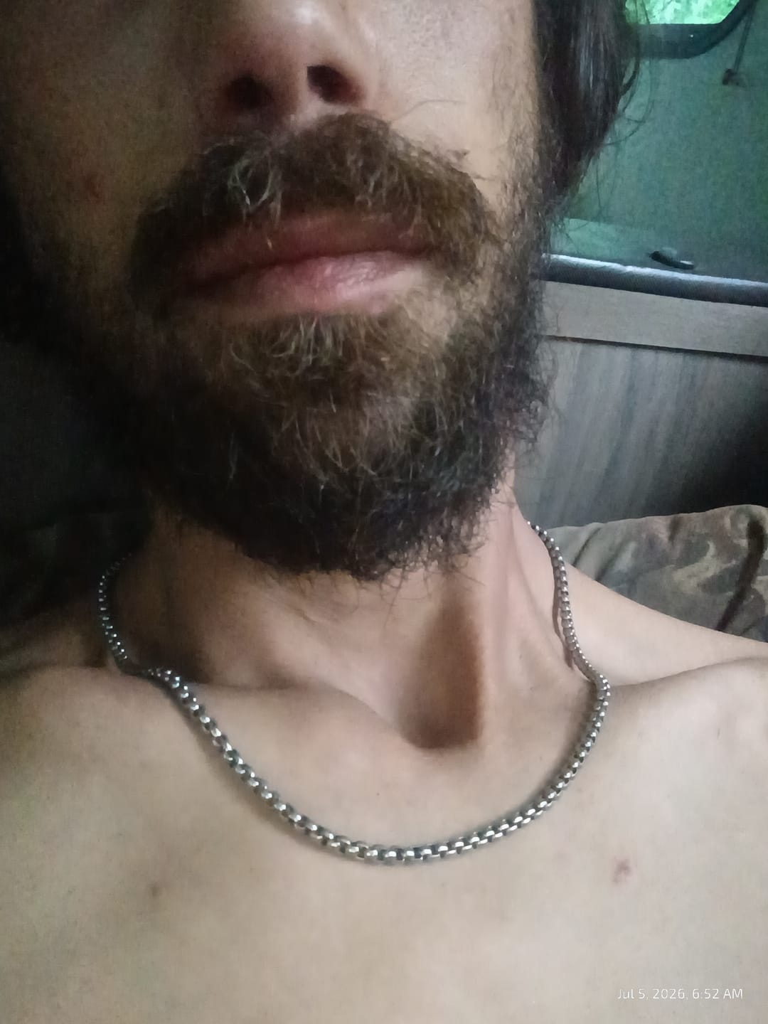 Customer photo review of Thor's Binds - Stainless Steel Chain Style Necklace