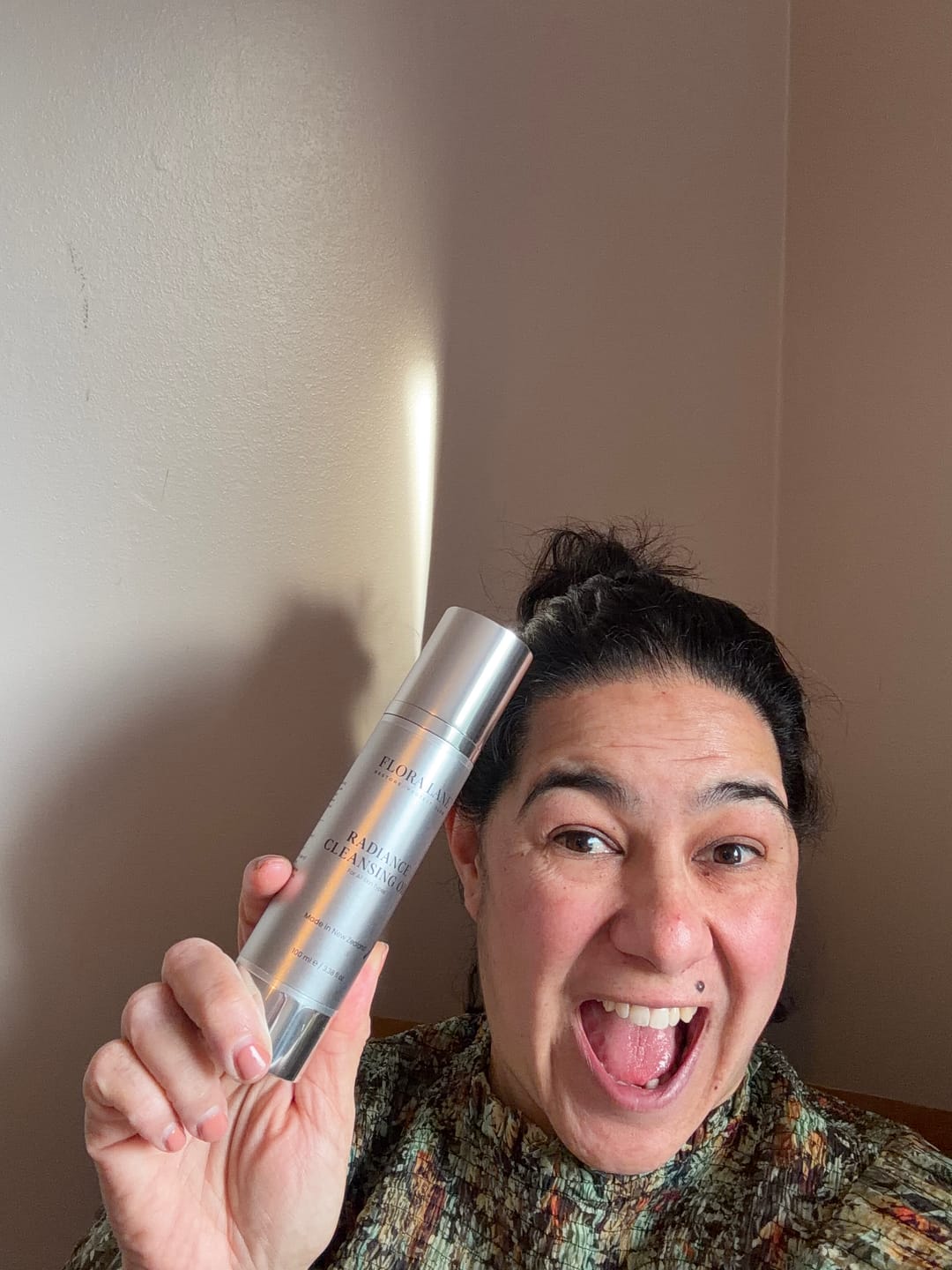 Customer photo review of Radiance Cleansing Oil