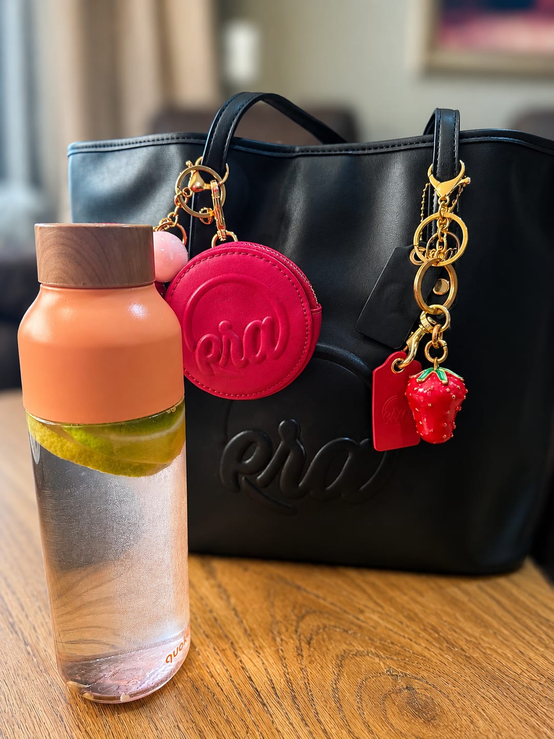 Customer photo review of Pink Era Charm Purse ( Handbag Sold Separately)