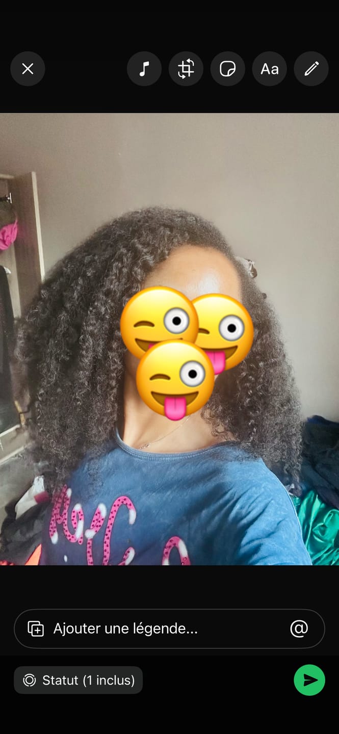 Customer photo review of Cambodia Virgin Hair Multi-Textured Kinky Curly Weft Bundles Human Hair