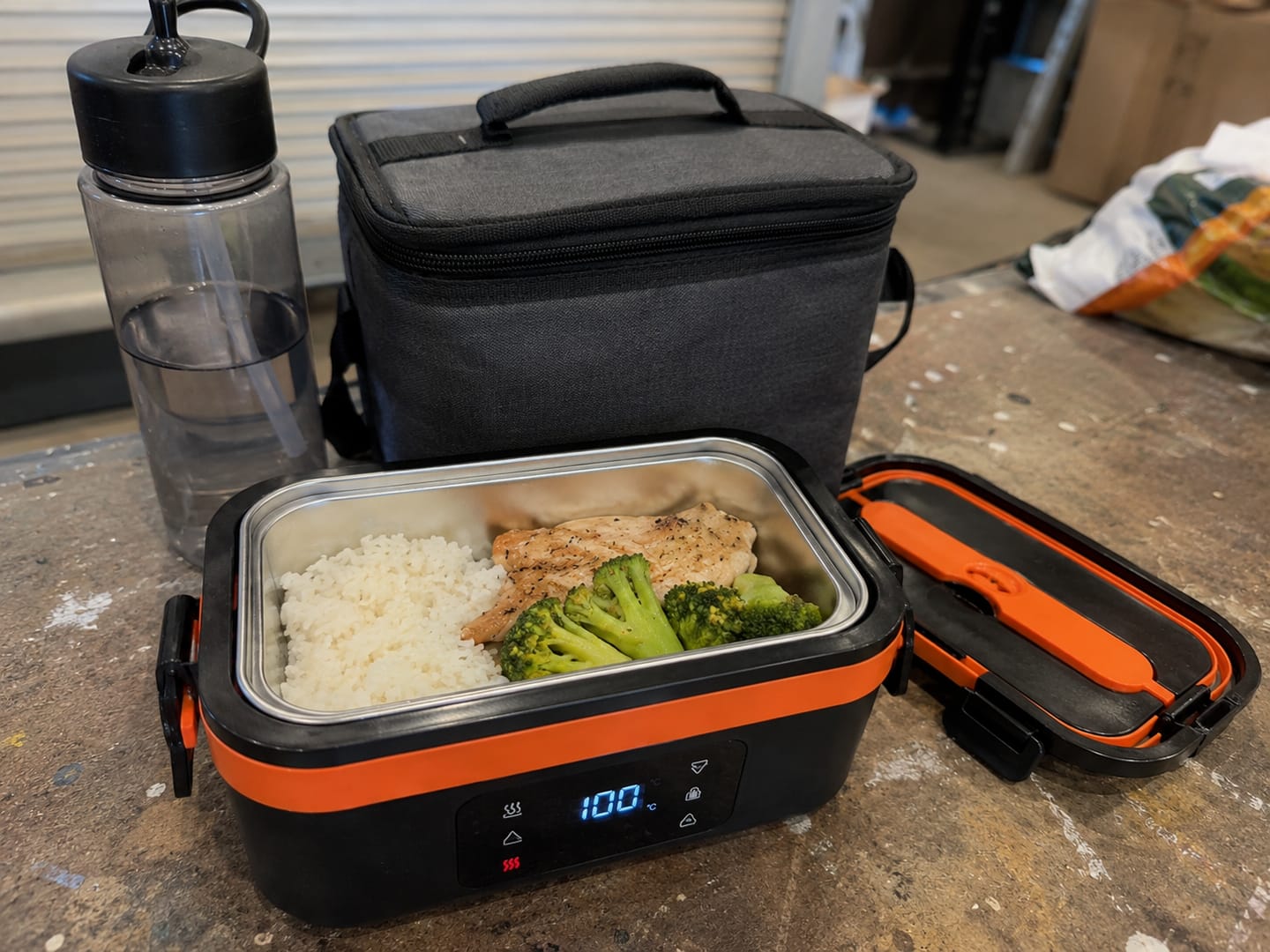 Customer photo review of SnapHeatEat™ Electric Lunch Box