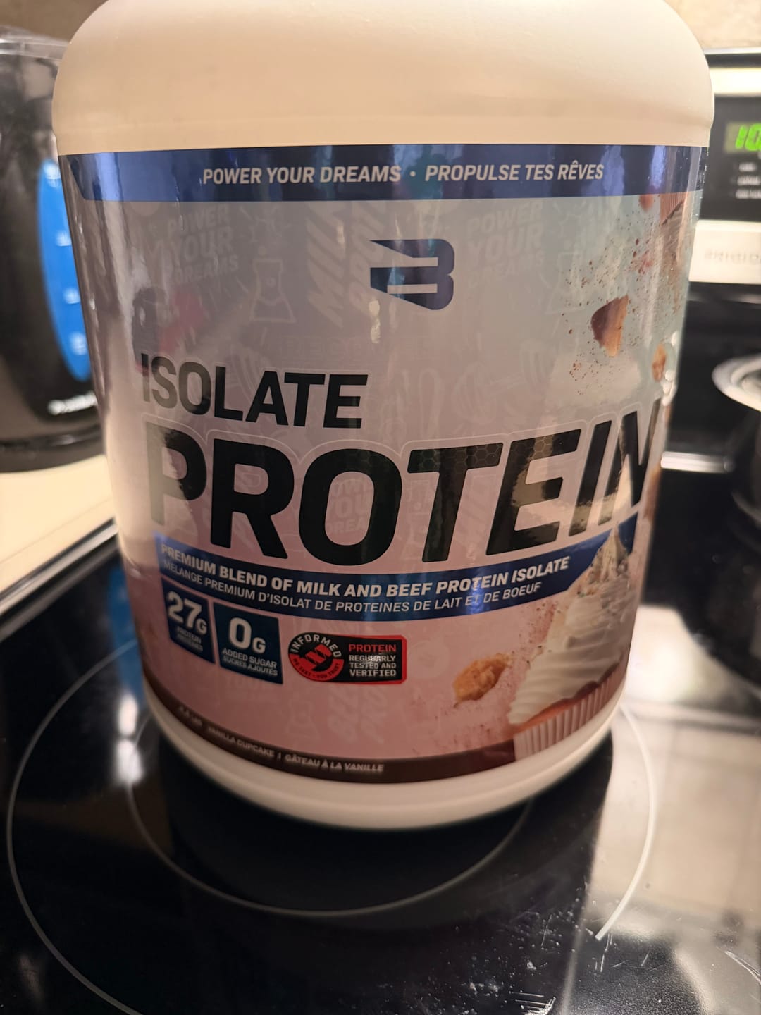 Customer photo review of Isolate Protein