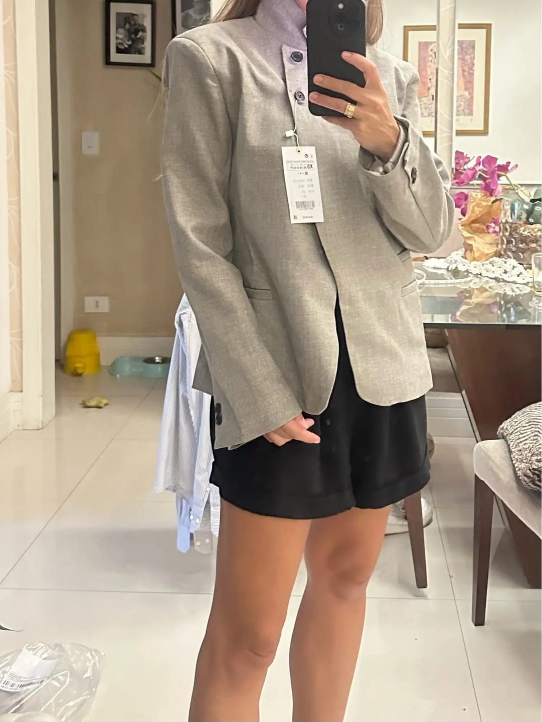 Customer photo review of Beatrice Spring Travel Blazer