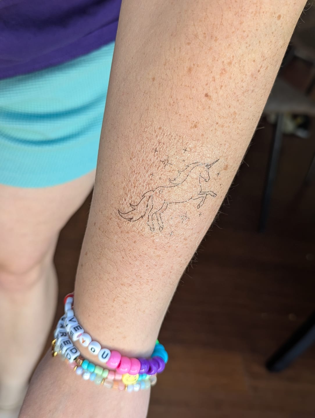 Customer photo review of Create Your Own Tattoo