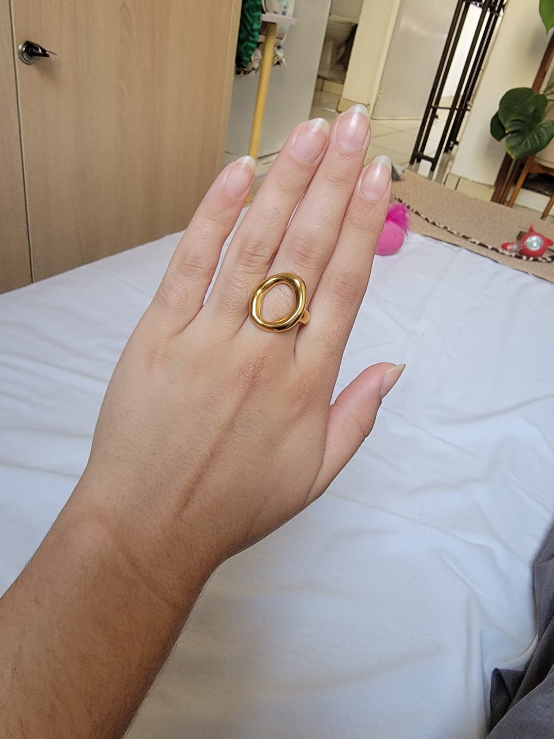 Customer photo review of Anillo Rust Mini