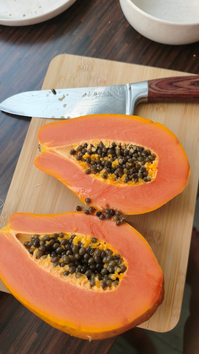 Customer photo review of Papaya Bio von Julian 4kg Box Sonderaktion %