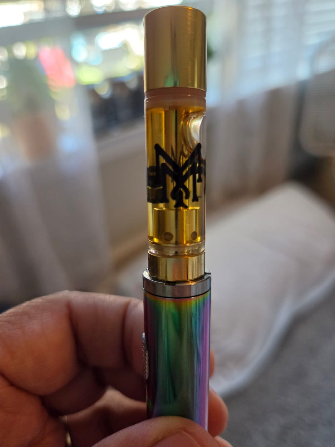 Customer photo review of MUHA Meds THCa 510 Cartridge - 2G