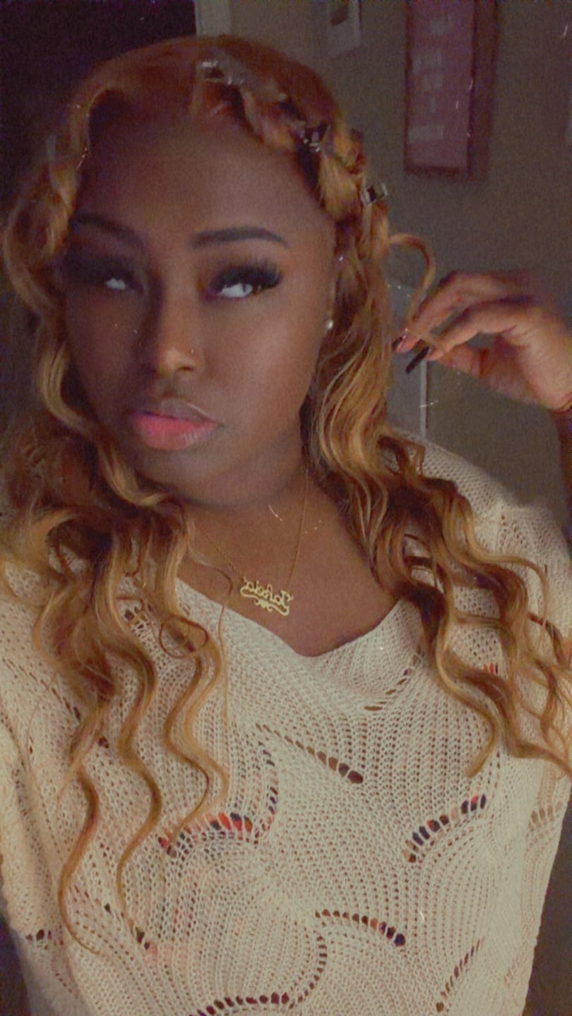 Customer photo review of Love Heart Name Necklace