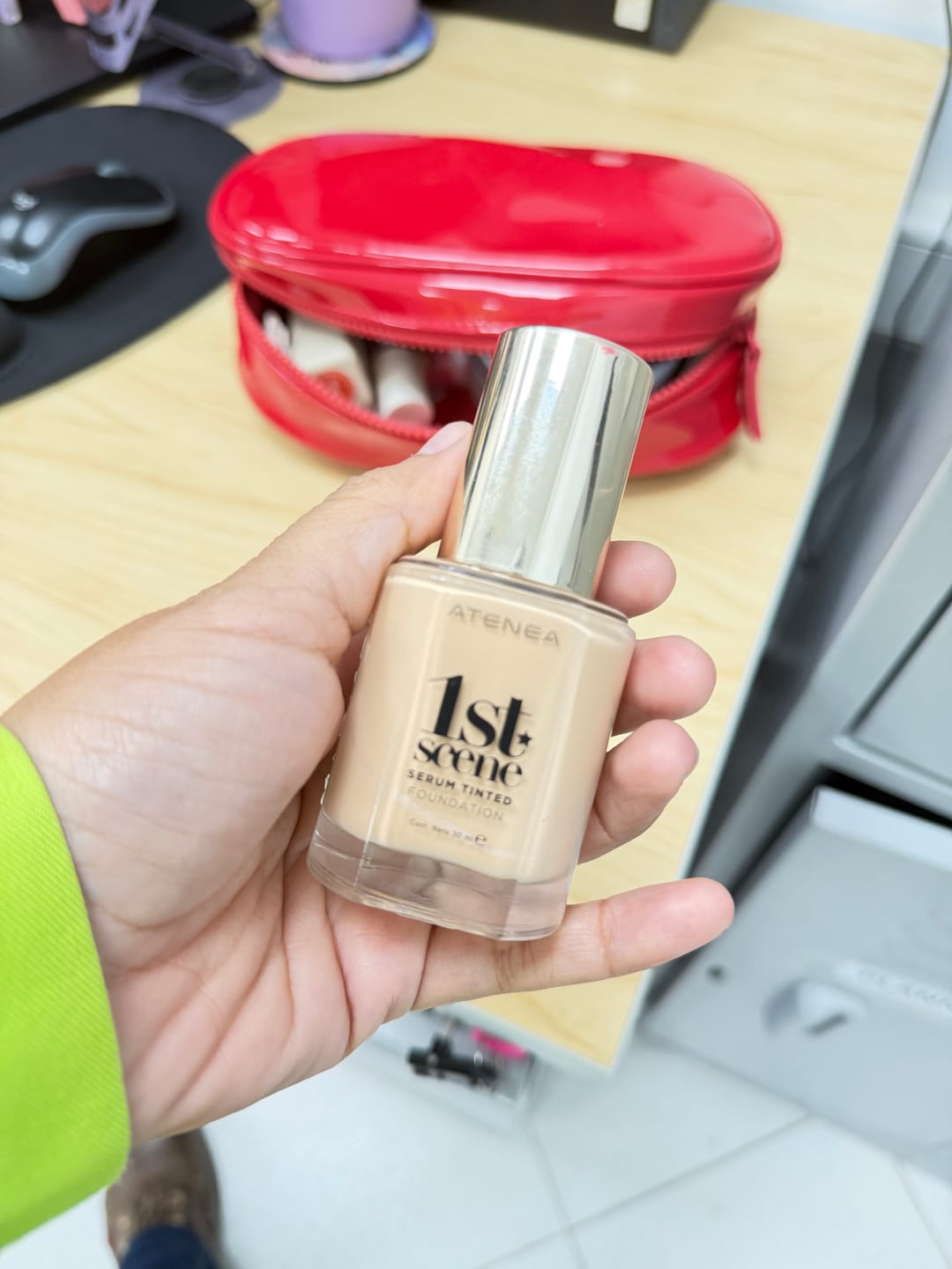Customer photo review of TINTA DE MAQUILLAJE | SERUM TINTED