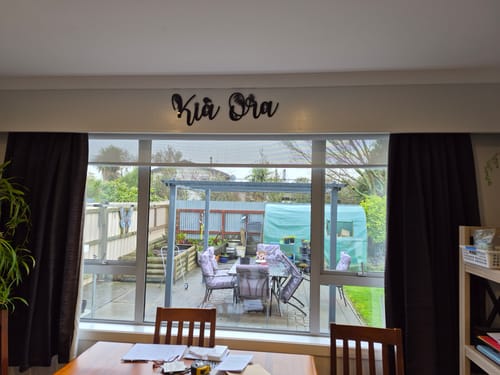 Customer photo review of Kia Ora NZ Wall Art