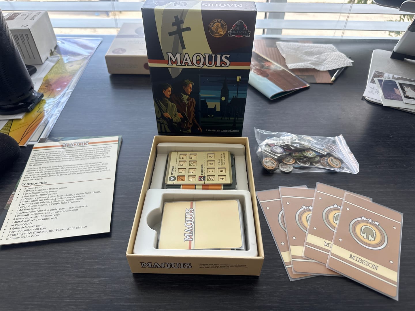 Customer photo review of Maquis Card Sleeve Kit