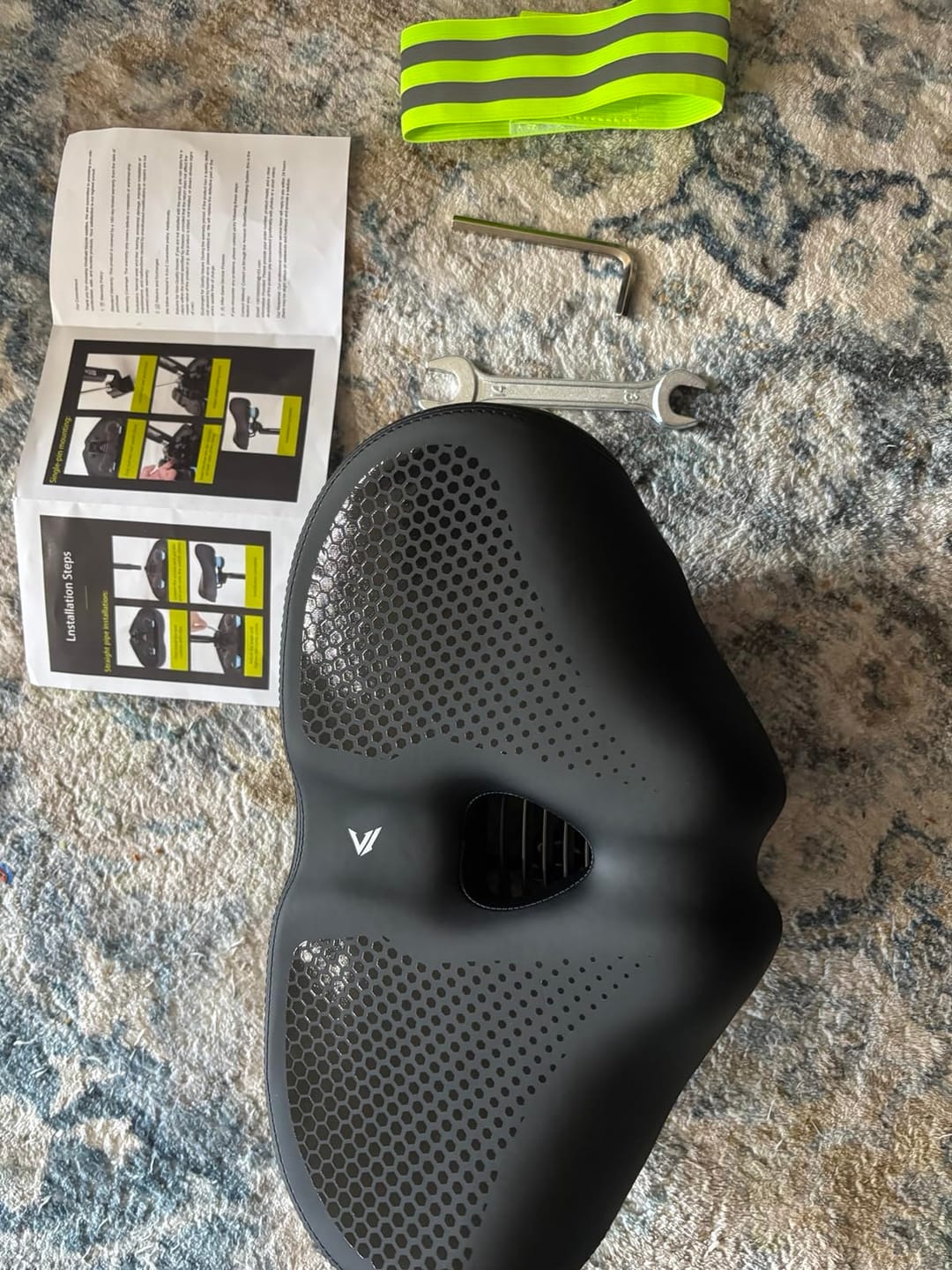 Customer photo review of Ergonomic Noseless Bike Saddle