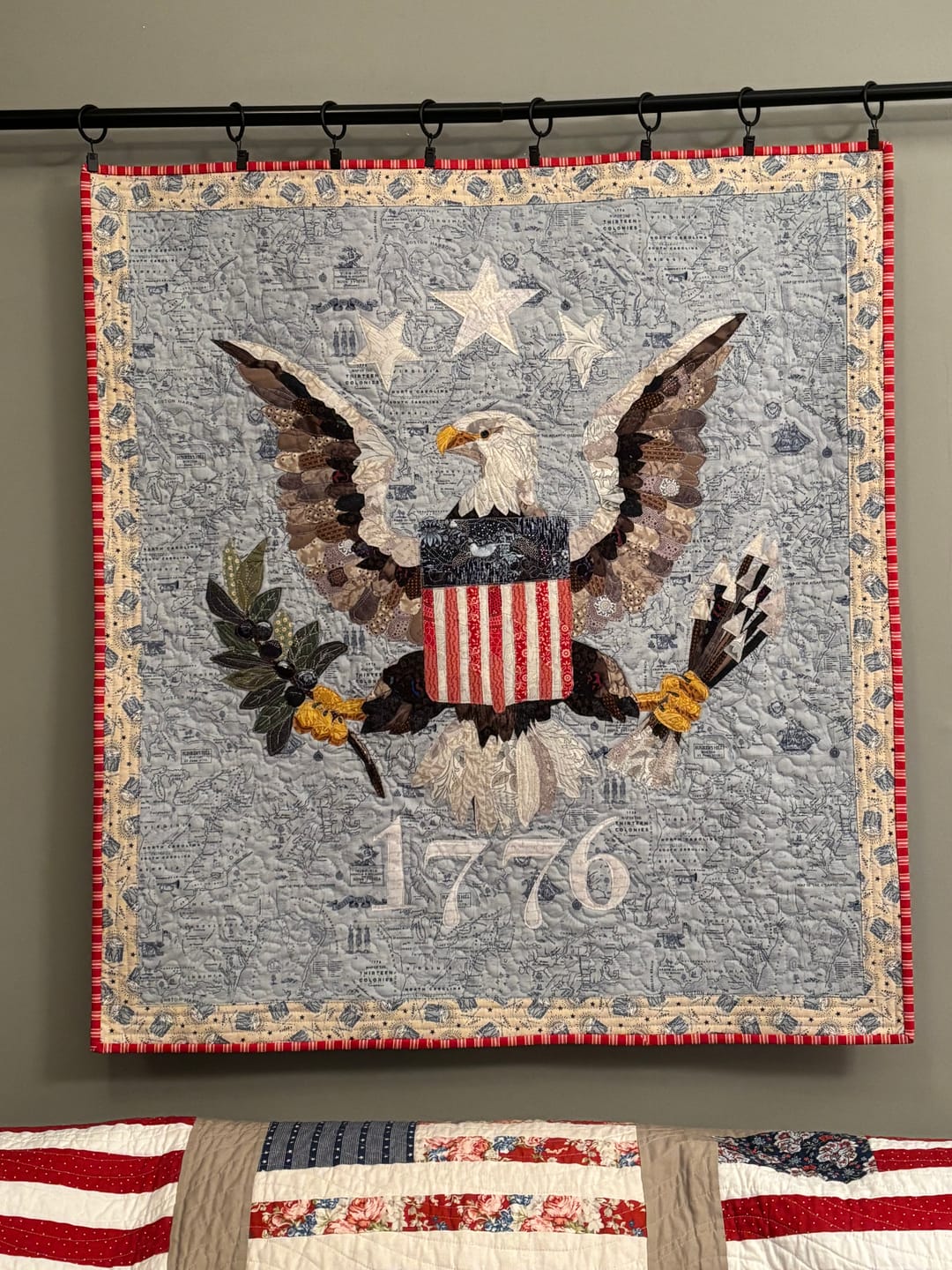 Customer photo review of Wings of Liberty Downloadable Pattern