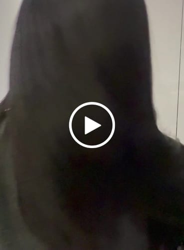 Customer video review of Vietnamese Super Double Drawn Bone Straight 5x5 Glueless Closure Natural Black Wig
