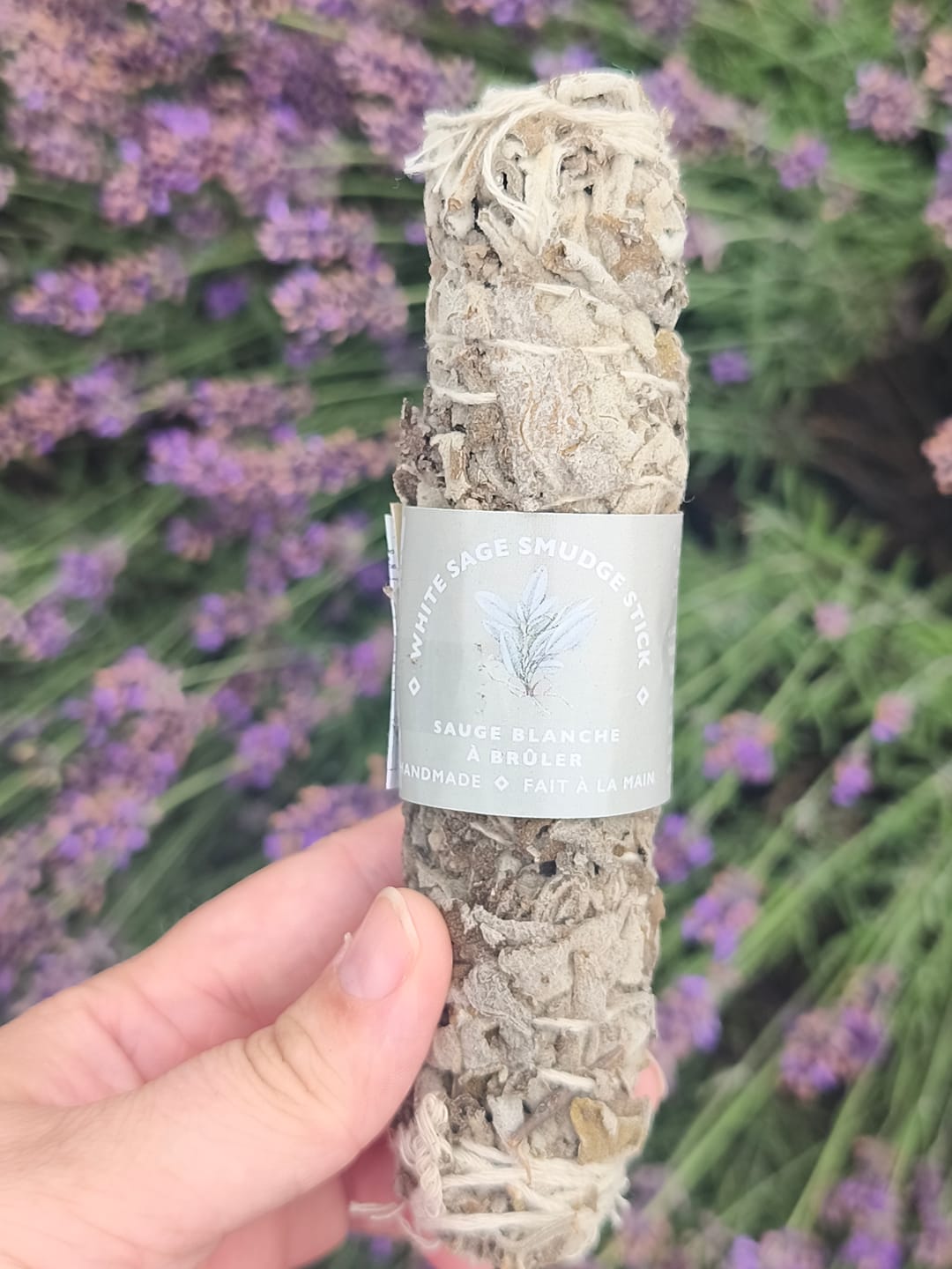 Customer photo review of Weißer Salbei Räucherbündel – 15 cm