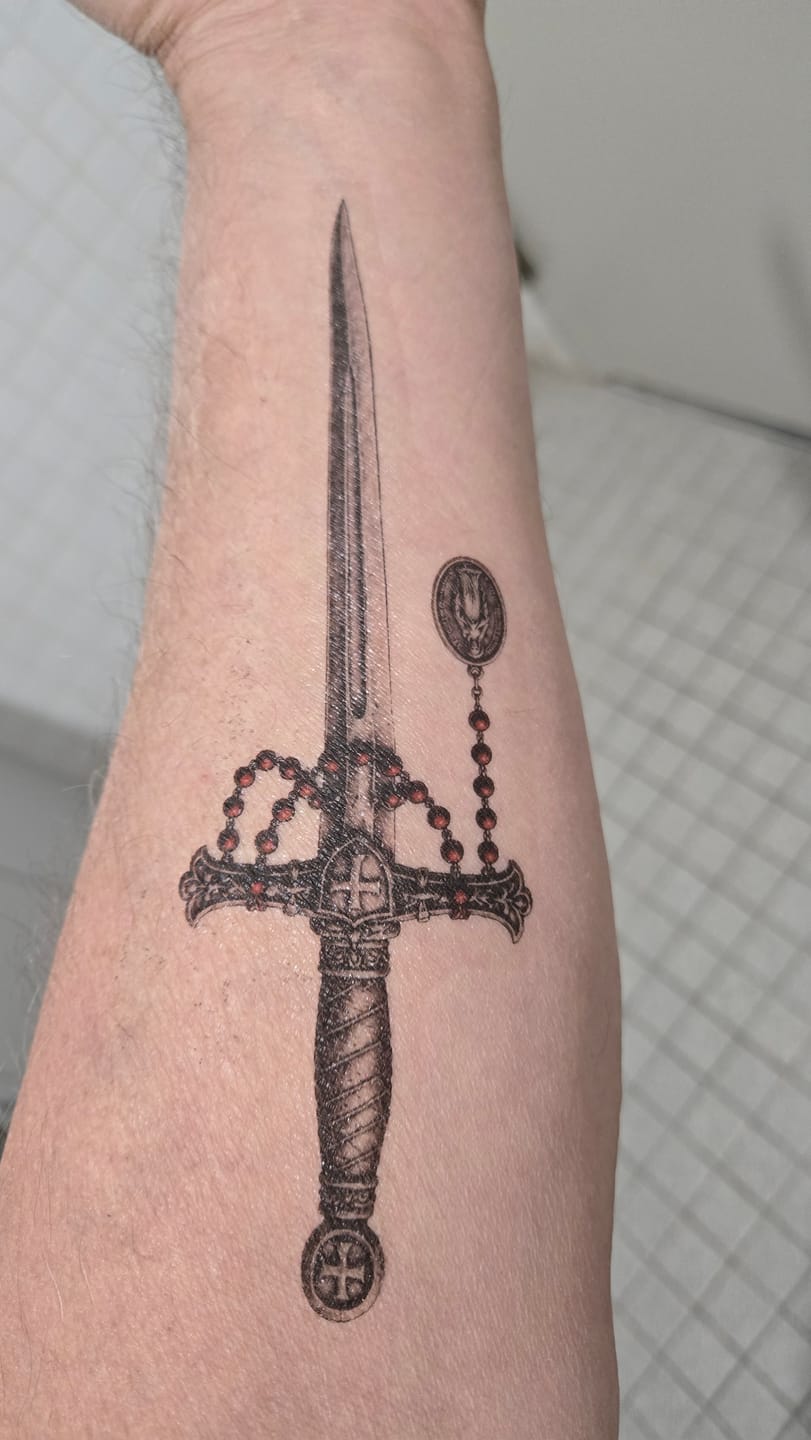 Customer photo review of Create Your Own Tattoo