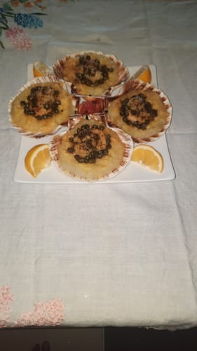 Customer photo review of Scallops Raw Roe On Frozen