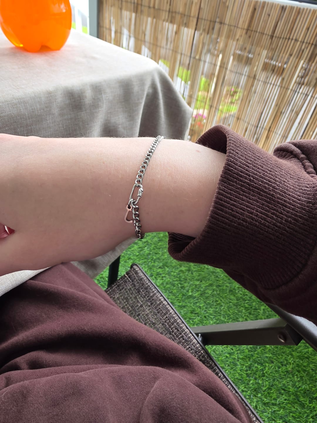 Reseña con foto del cliente del Kit de Pulsera Permanente FabuLove