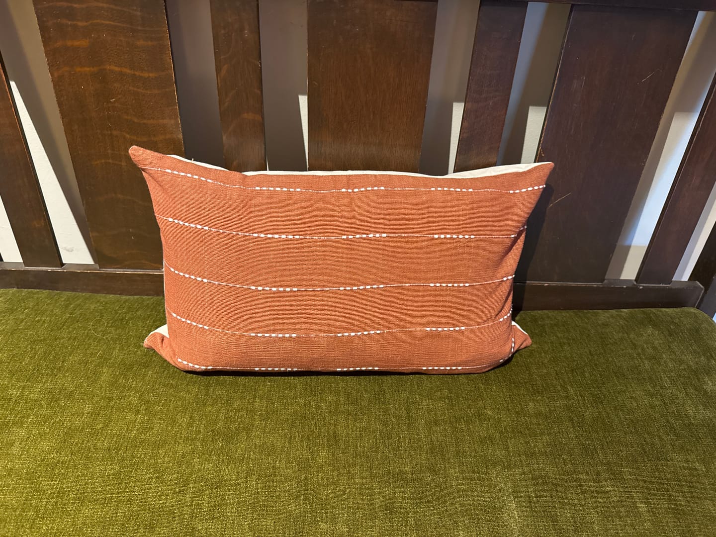 Customer photo review of Goose Down and Feather Pillow Inserts