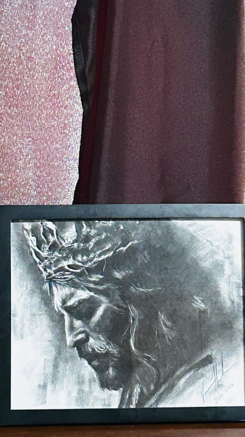 Customer photo review of Glory is Our King (Sketch)