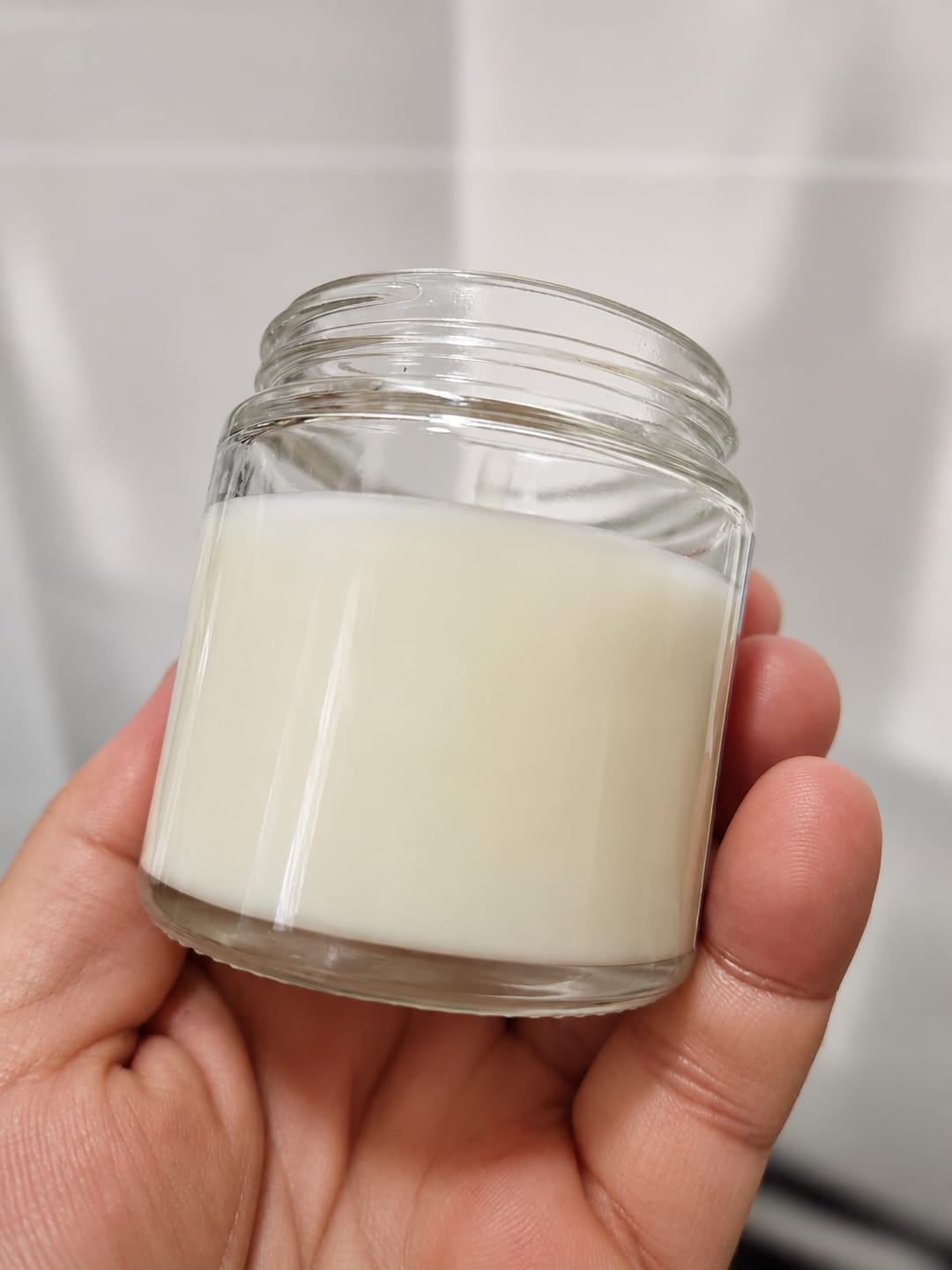 Customer photo review of Cera de Soja + Coco para Velas en Vaso (BPF)