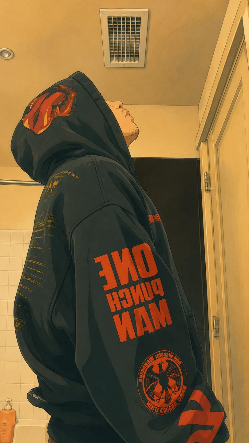 Customer photo review of 5053 - One Punch Man Hoodies