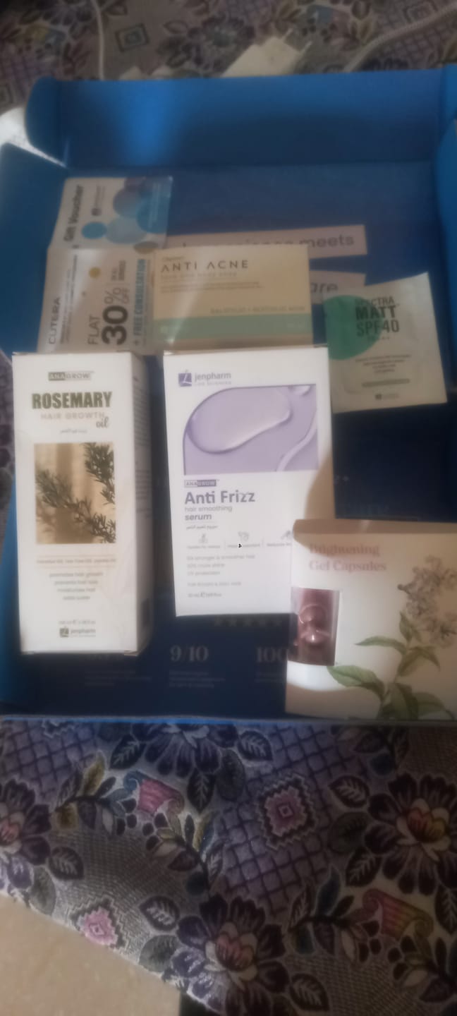 Customer photo review of 32 Day Hair Growth Challenge Bundle