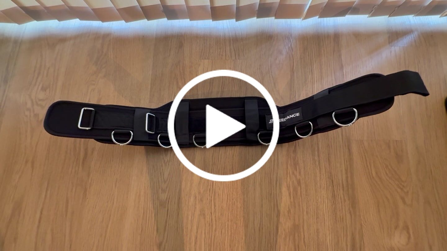 Customer video review of Squat Belt