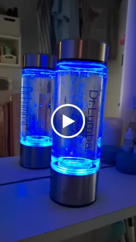 Customer video review of HydroFresh Hidrogénes Víz Készítő Üveg
