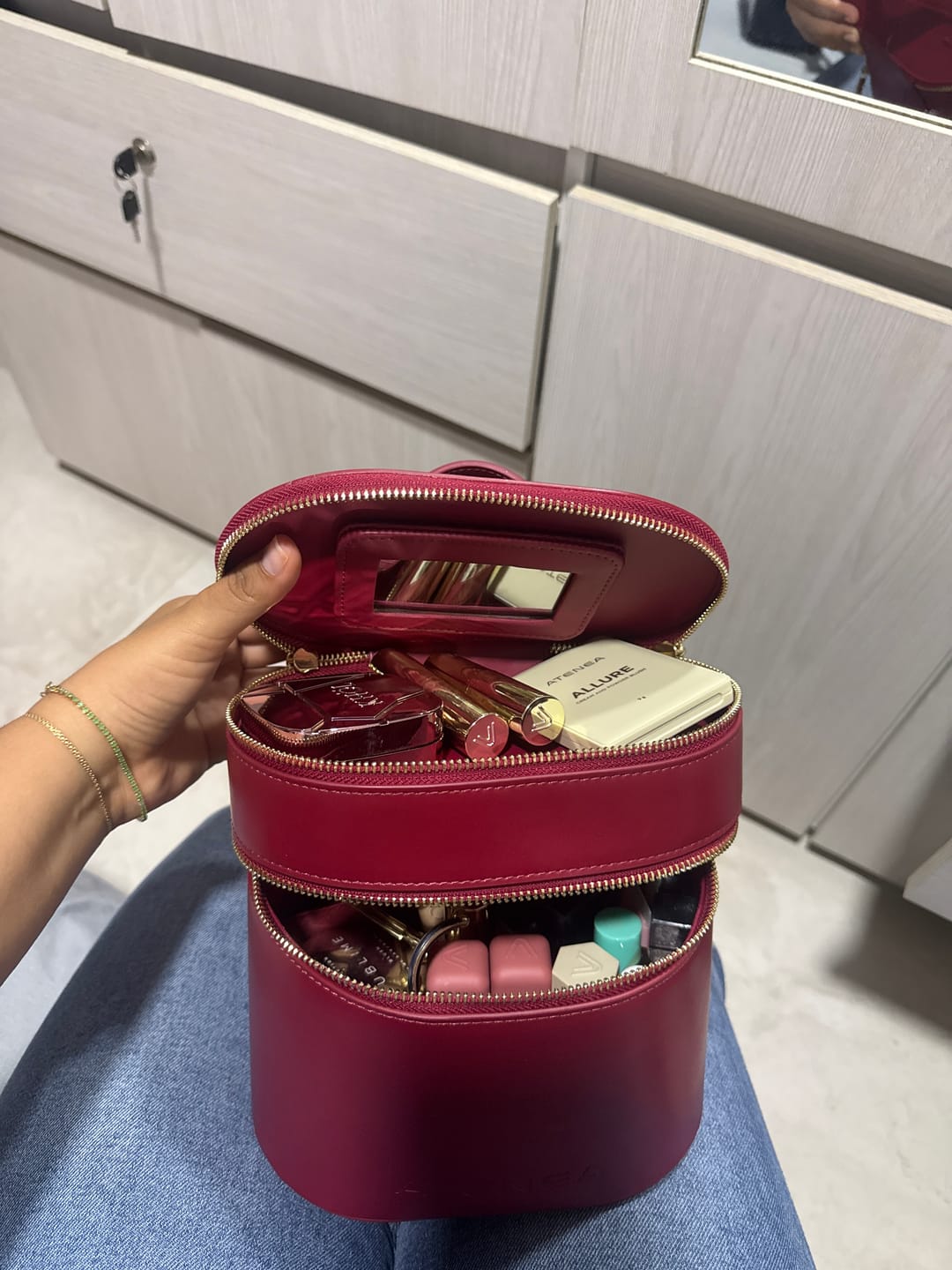 Customer photo review of Cosmetiquera Duo