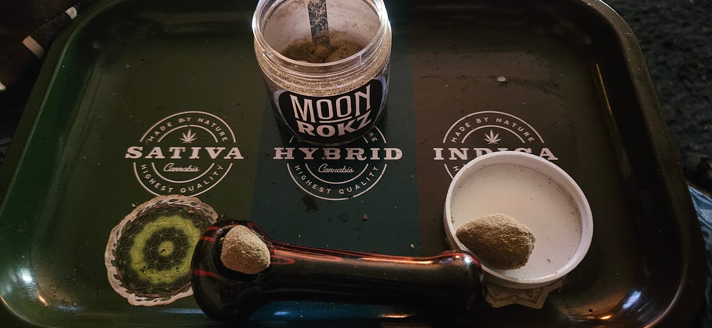 Customer photo review of Moonrocks 28 Grams