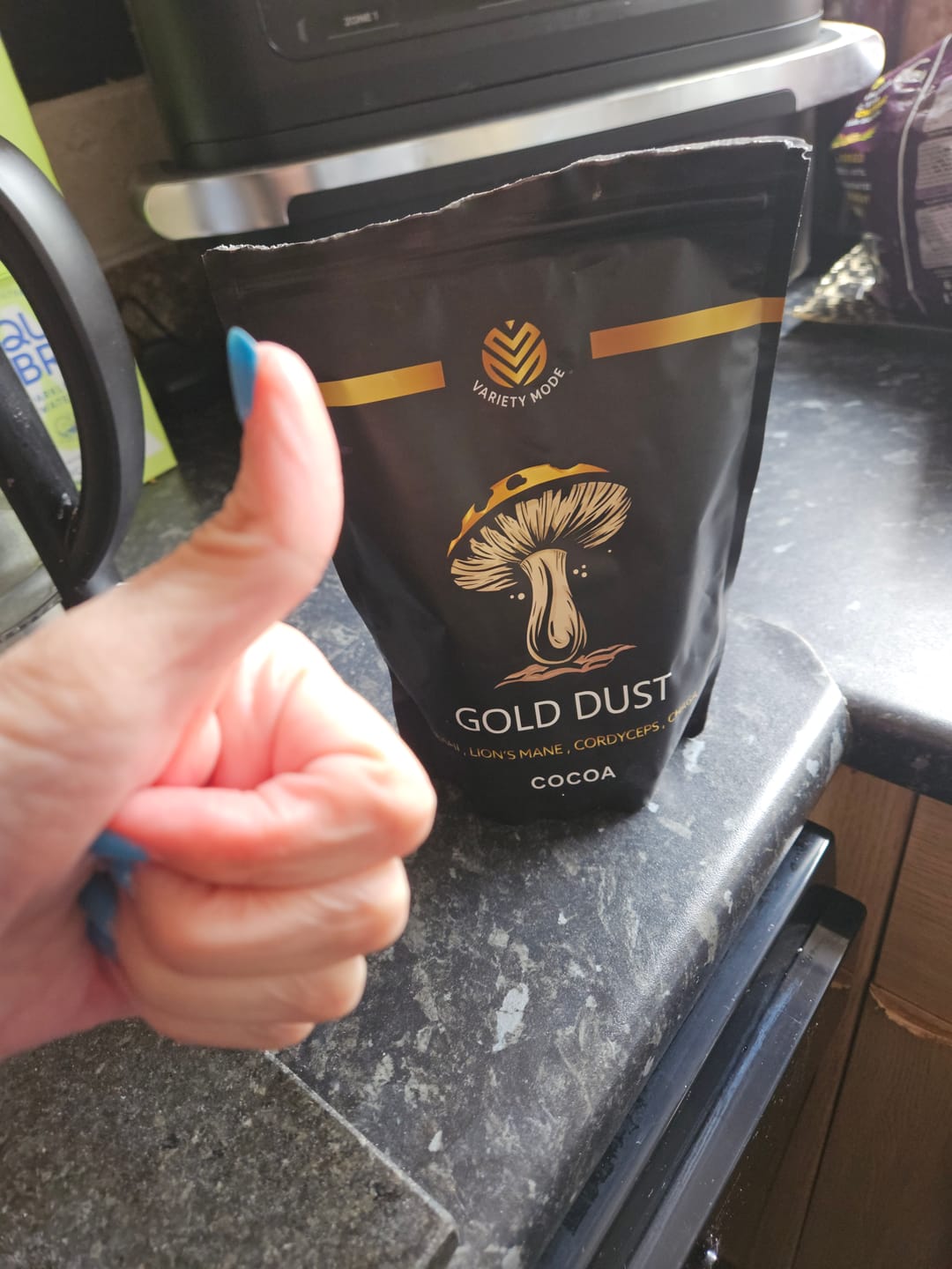 Customer photo review of Gold Dust - Cocoa