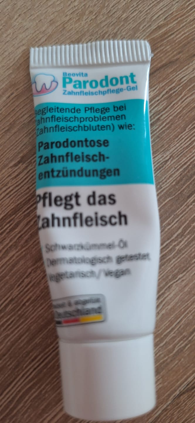 Customer photo review of Parodontose-Gel 3er Pack (30ml) – Intensive Zahnfleischpflege | BeoVita