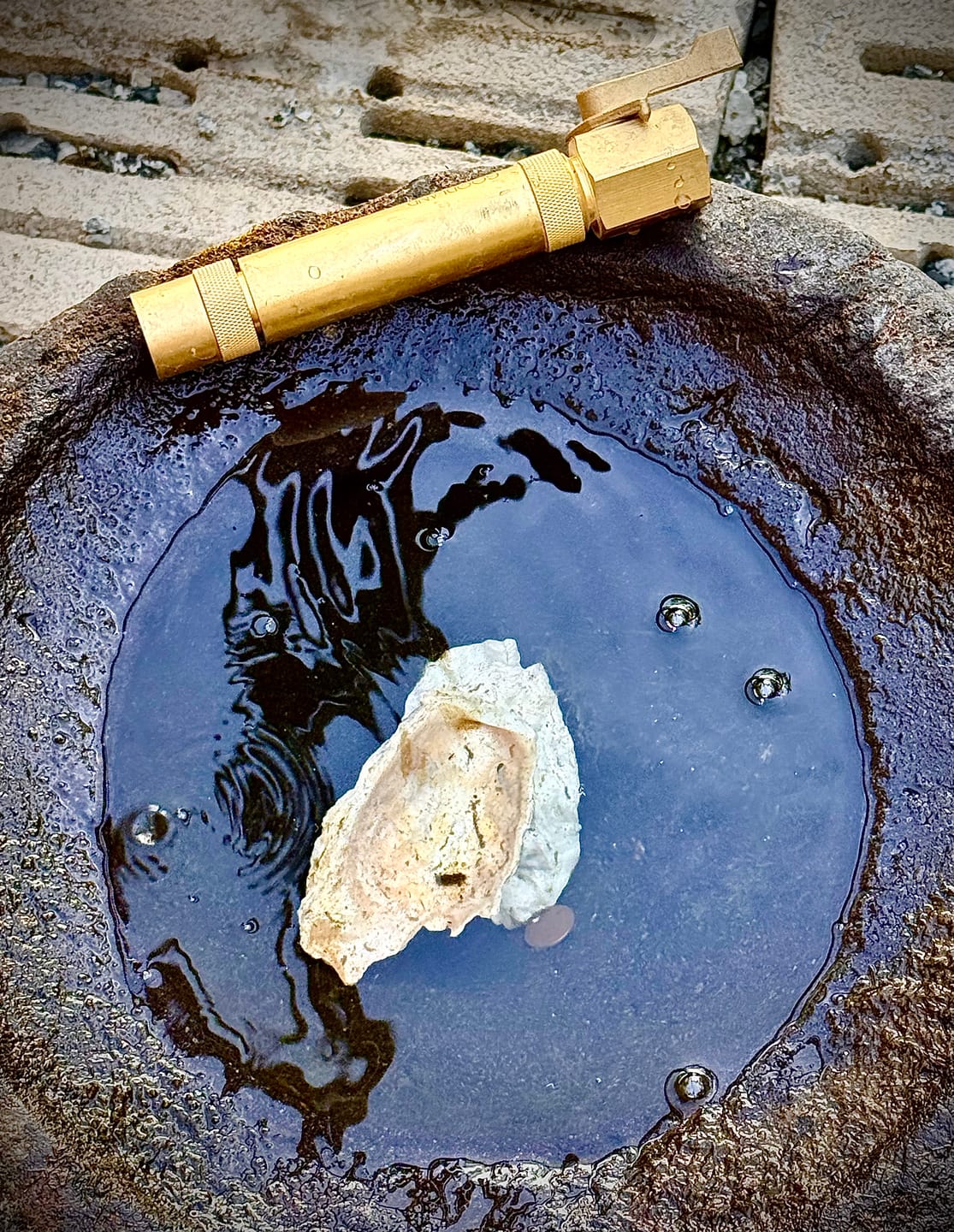 Customer photo review of Brass Hose Nozzle