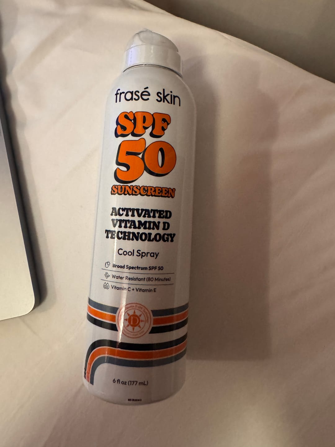 Customer photo review of Sunscreen cool spray