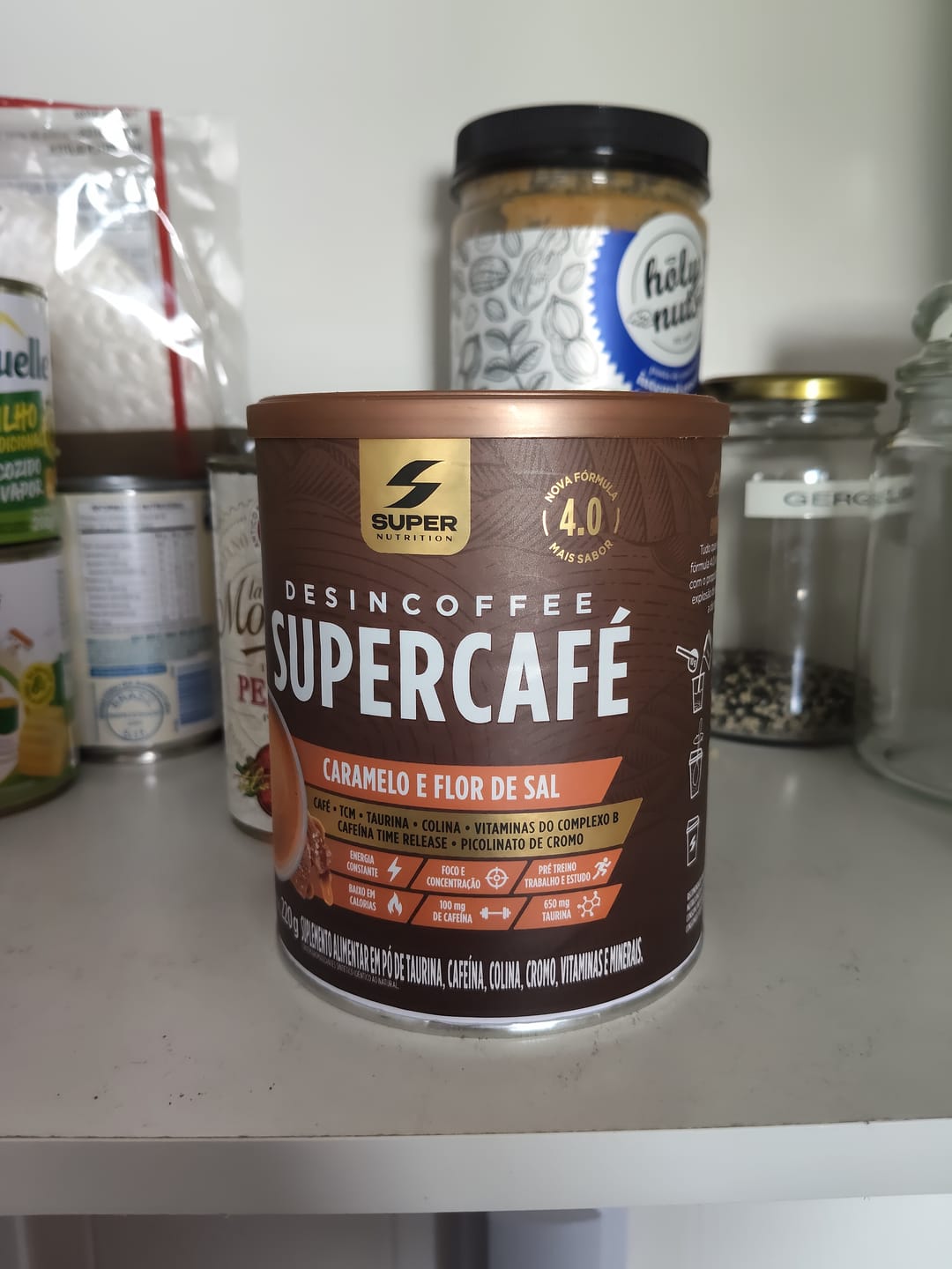 Customer photo review of Supercafé Caramelo Flor Sal