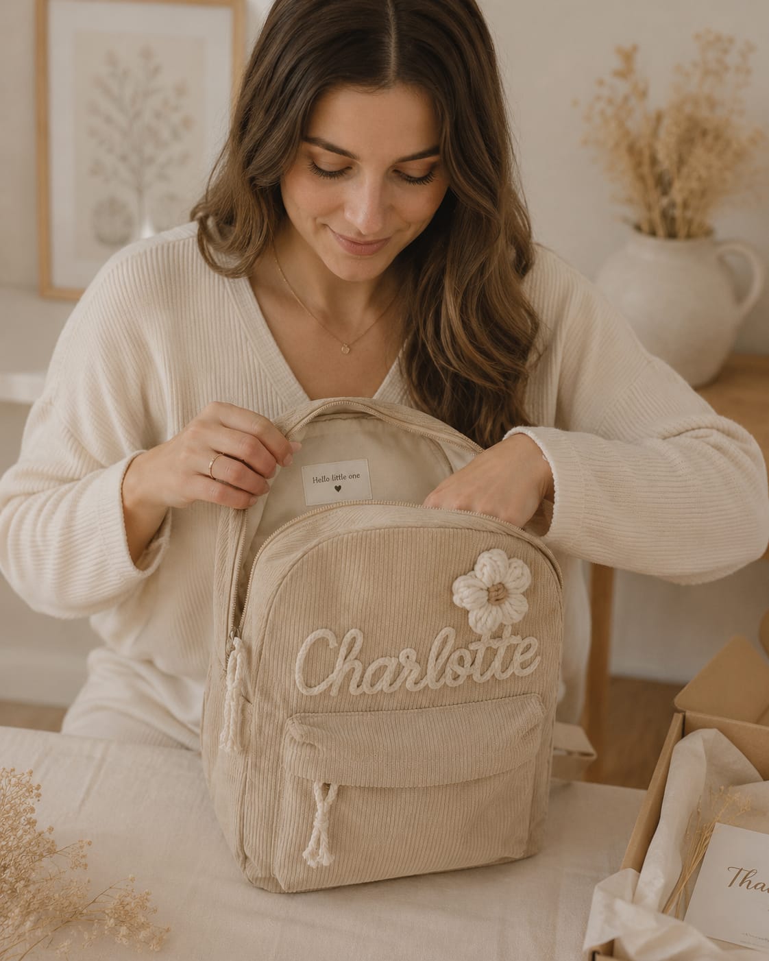 Customer photo review of Bow™️-zainetto per bambini