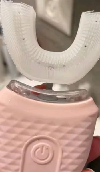 Customer photo review of U-Shaped Ultrasonic Electric Toothbrush