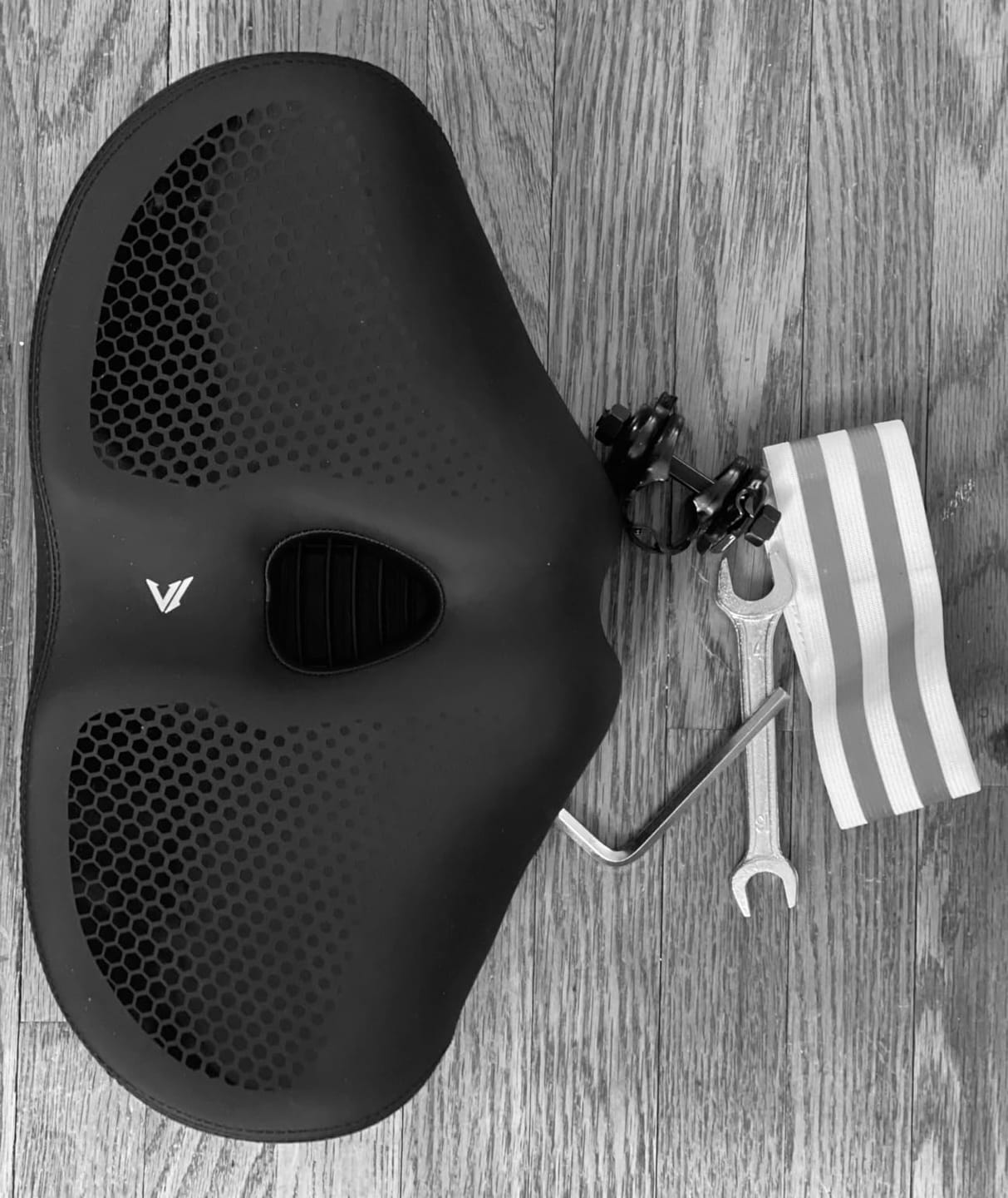 Customer photo review of Ergonomic Noseless Bike Saddle