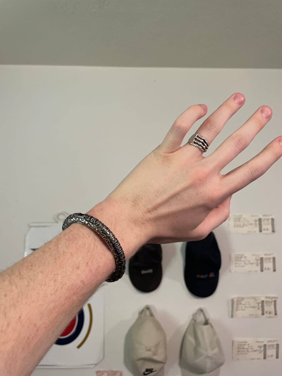 Customer photo review of CATACOMBS BANGLE BRACELET