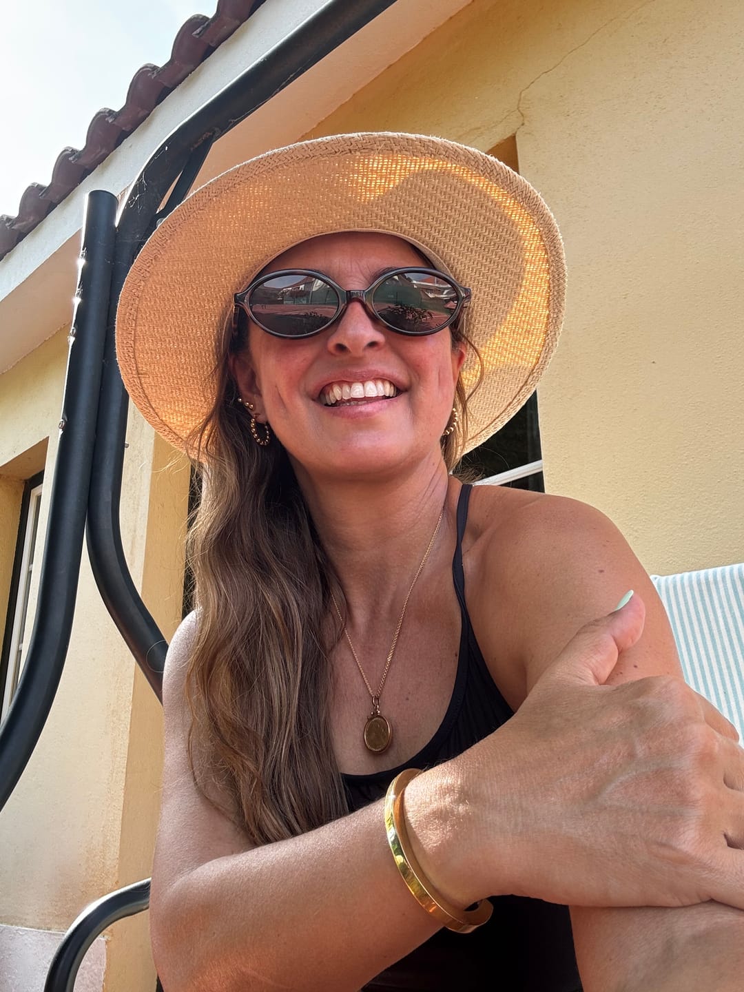 Customer photo review of Hair-tie Hider Cuff Bracelet