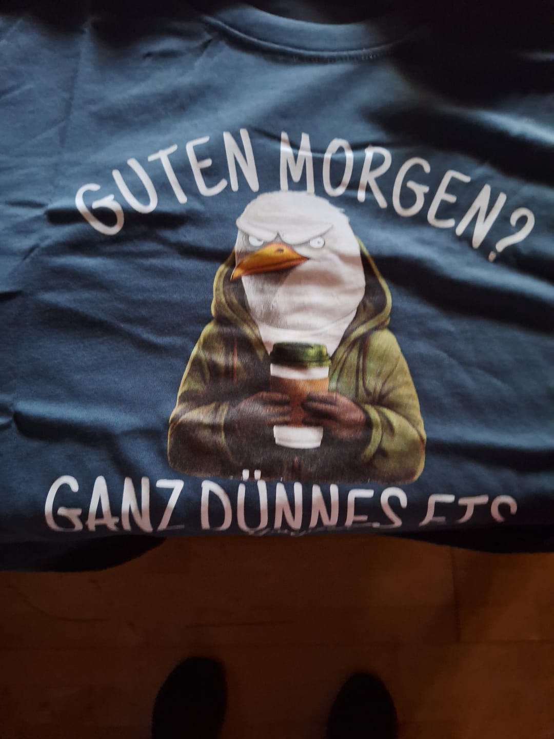 Customer photo review of Mooinzen Multicolor · Unisex Signature Bio T-Shirt (mercerisiert)