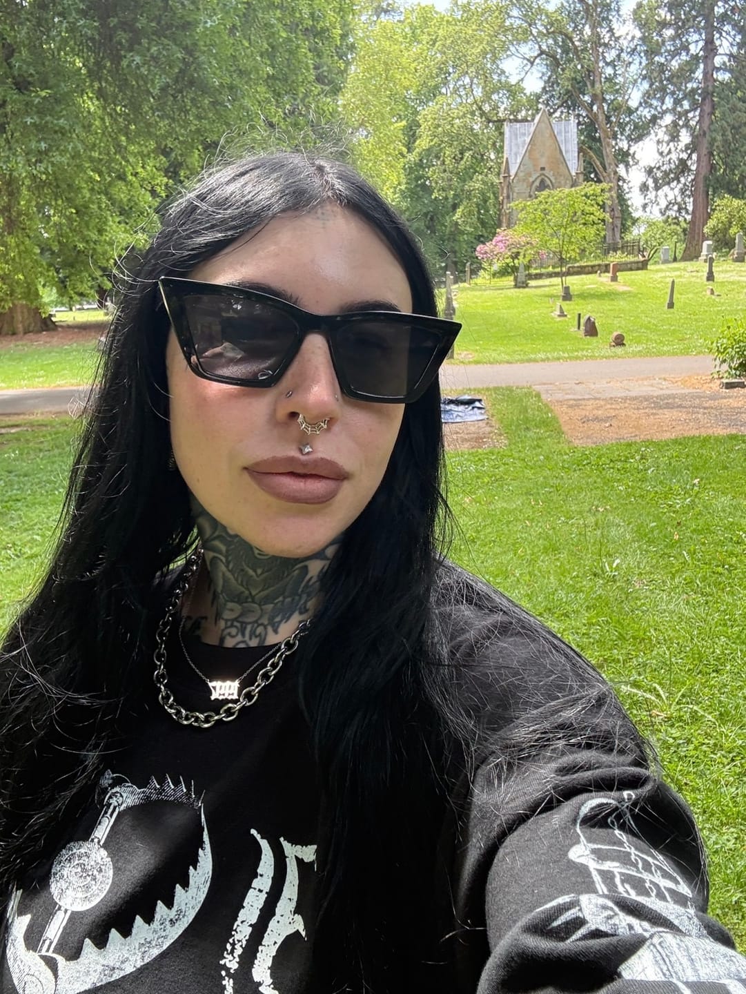 Customer photo review of I 🖤 Medieval Torture Long Sleeve