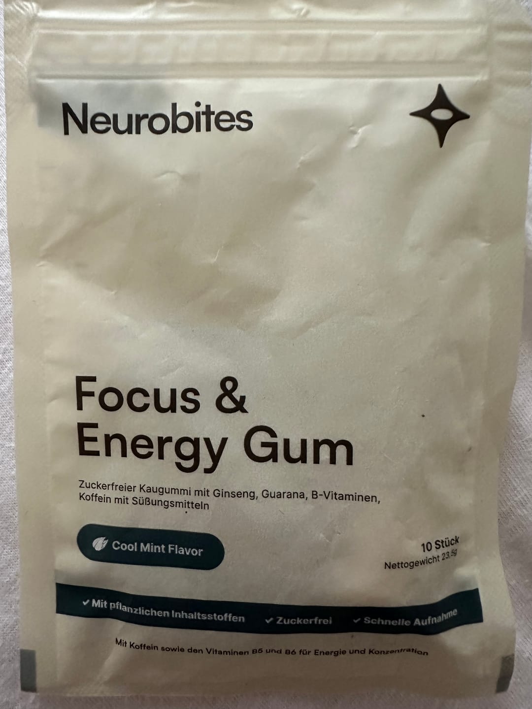 Customer photo review of Neurobites® Focus & Energy Gum (Performance-Starterpaket)