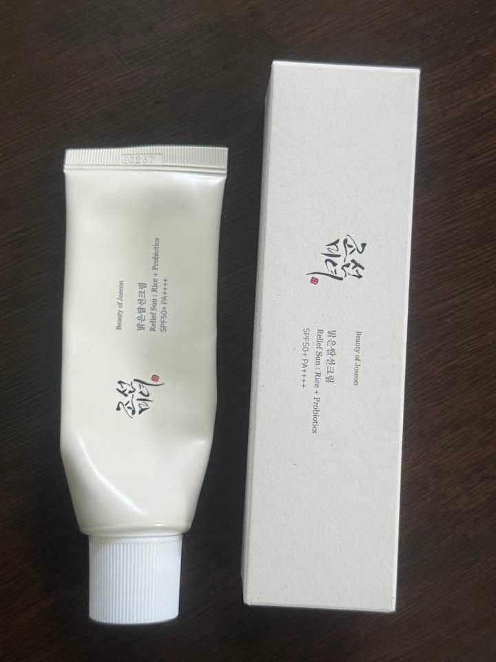 Customer photo review of Saules aizsargkrēms ar probiotiķiem Beauty of Joseon Relief Sun Rice Probiotics SPF50