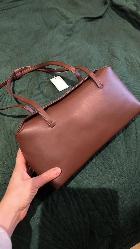 Customer photo review of Cilla Pillow Shoulder Tote Bag