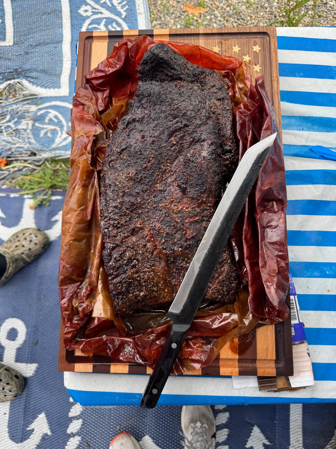 Customer photo review of The 250th Anniversary Cutting Board
