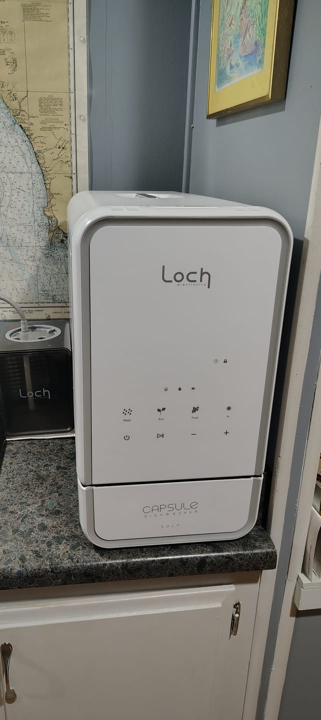 Customer photo review of Capsule Solo Dishwasher